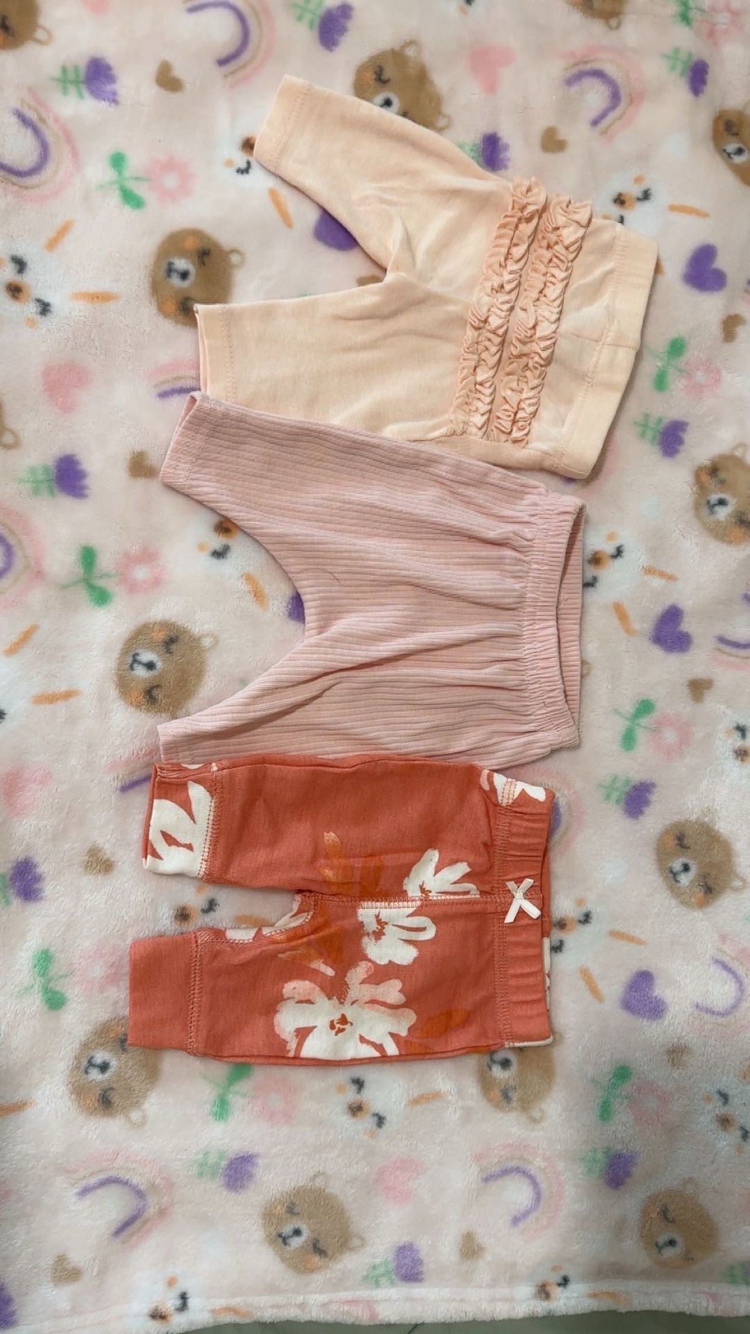 Preemie Baby Girl Pants