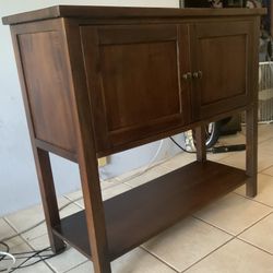 Console Coffee Cabinet  For Hallway, By Door, Or Tv.