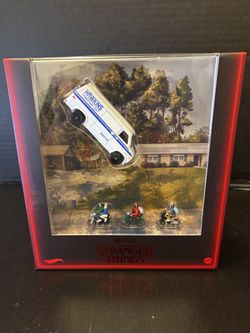 SDCC 2026 MATTEL HOT WHEELS STRANGER THINGS HAWKINS POWER & LIGHT '83 CHEVY VAN