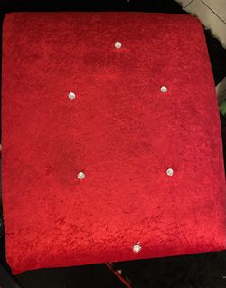 Footstool All Black