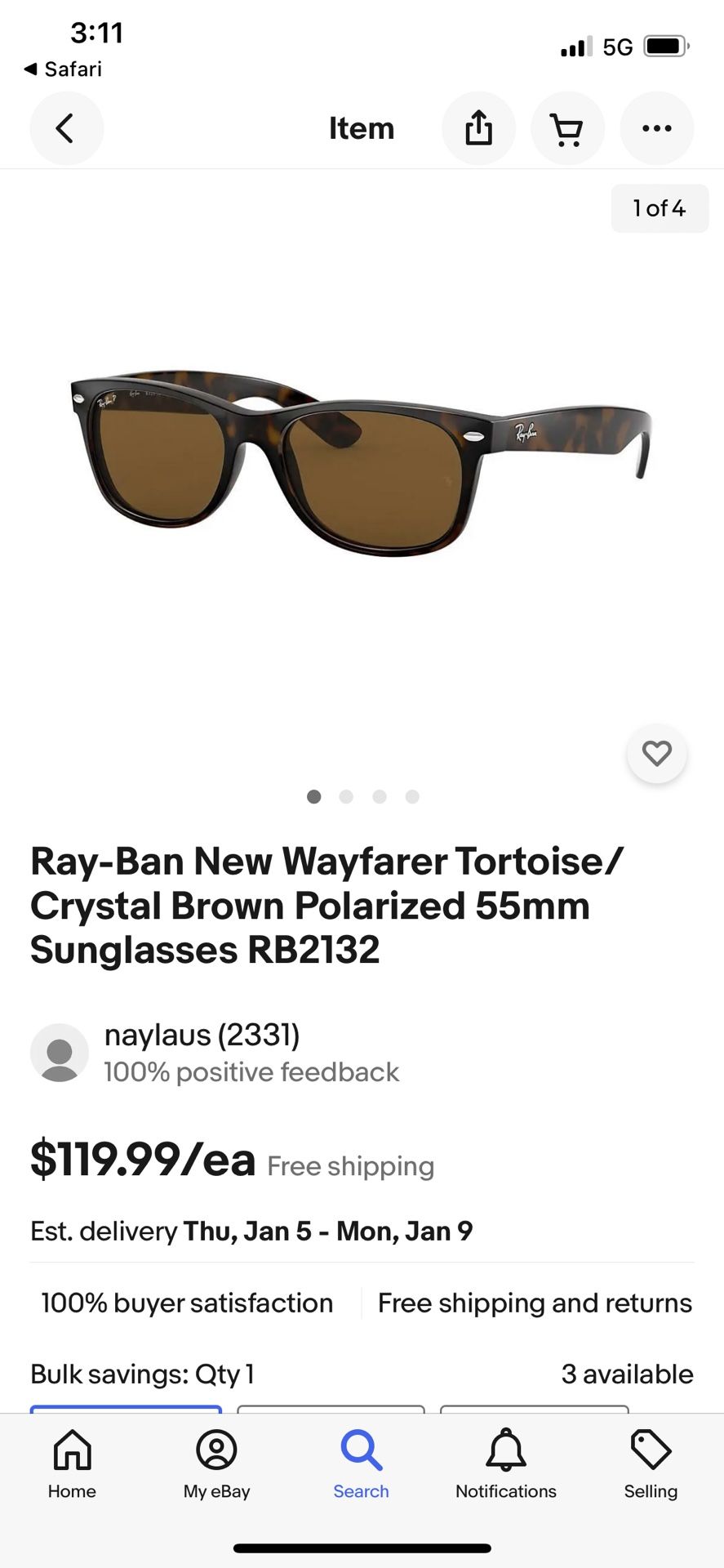 Ray-Ban Sunglasses