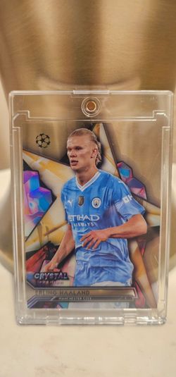 Erling Haaland Topps Crystal Premium UEFA Champions League die-cut