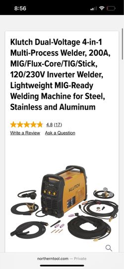 120/230v welder 200 a