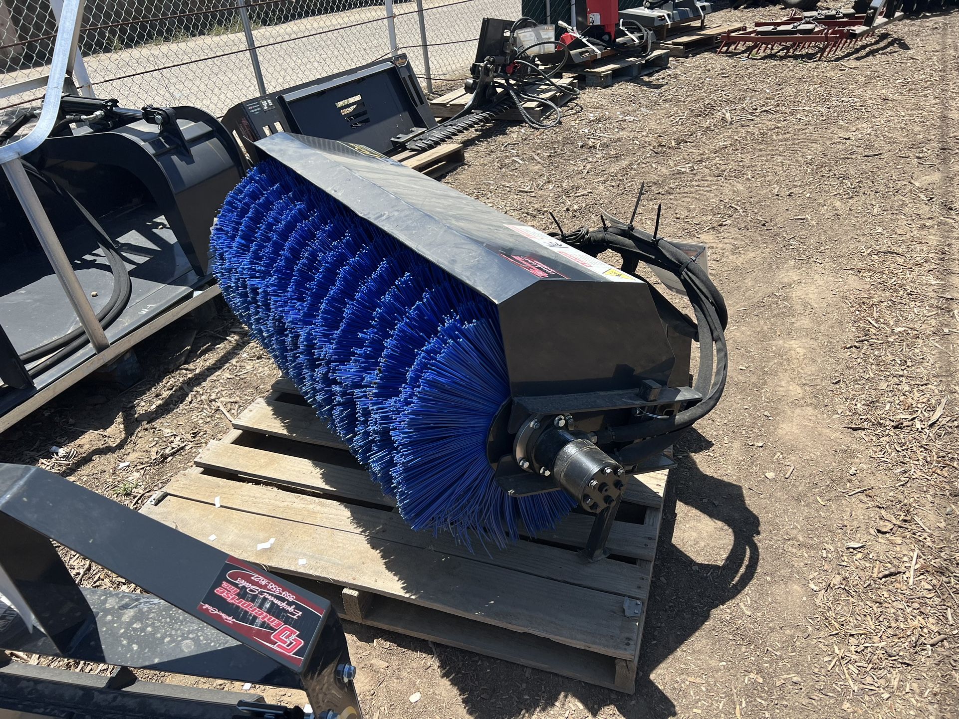 Mini Skid Steer Broom