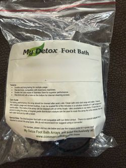 MyDetox Foot Bath Ionic Cleanse Arrays – 8 Pack (New)