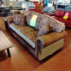 Closing Furniture Store Sofa Chair Ottoman Horizon Home Real Leather Normal Price $15,000
