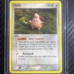 Pokémon Cards Cleffa  Unseen Forces 