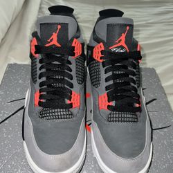 Jordan 4 Retro Infrared Size 10