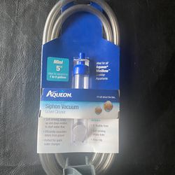 Fish tank Aquarium Siphon Vacuum Gravel Cleaner Mini - 5 Inches