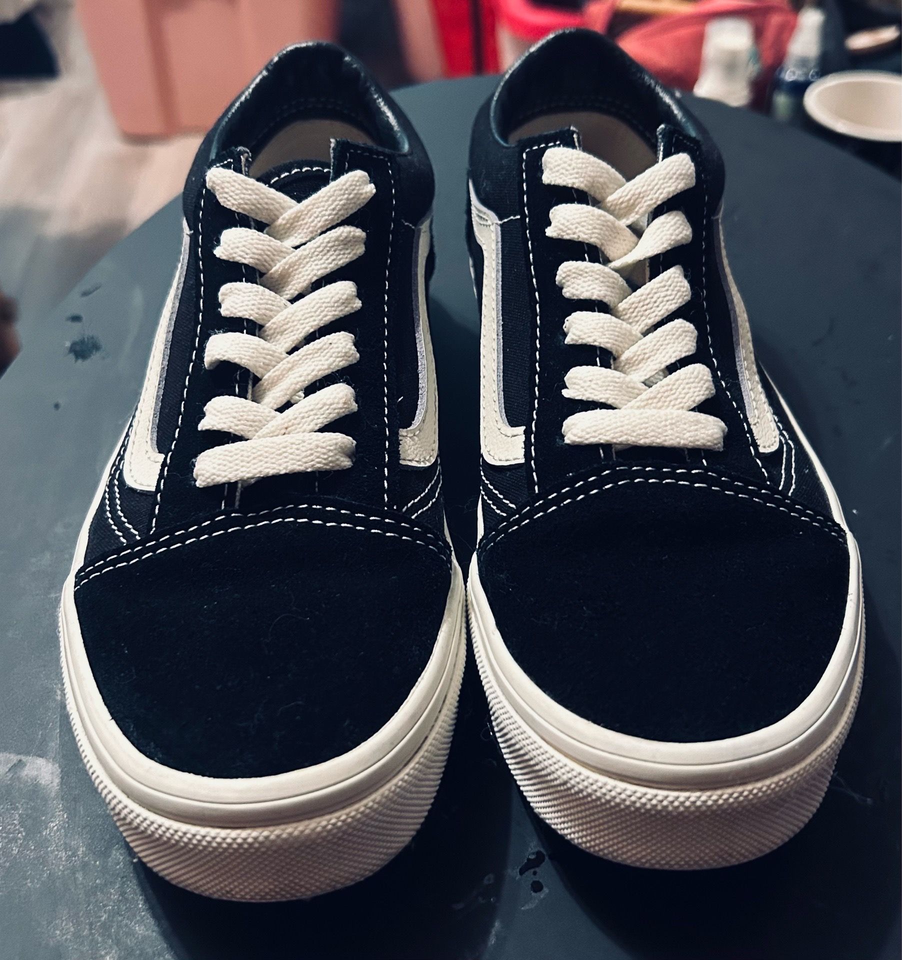 Vans Premium Old Skool - Black /Juniors Size 4.0