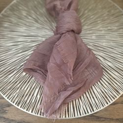 70 Dusty Rose Cheese Cloth Napkins