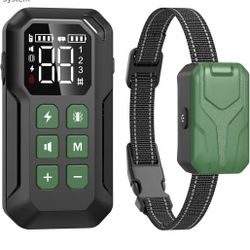 CPPSLEE Electric Fence for Dogs, Wireless Dog Fence, Wireless Fence for Dogs Portable 2 in 1 Wireless Fence & Training Collar System