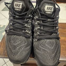 Nike Air Max 2015 GS shoes  Black White Size 8.5