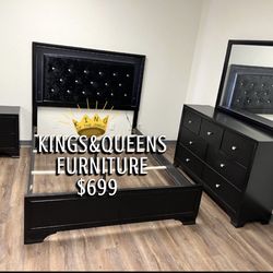 New Bedroom Set No Mattress 