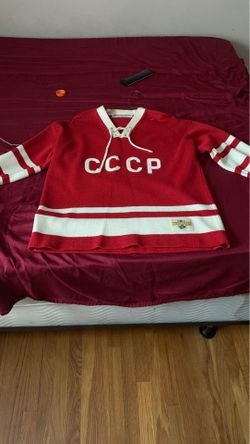 Russian cccp hockey jersey