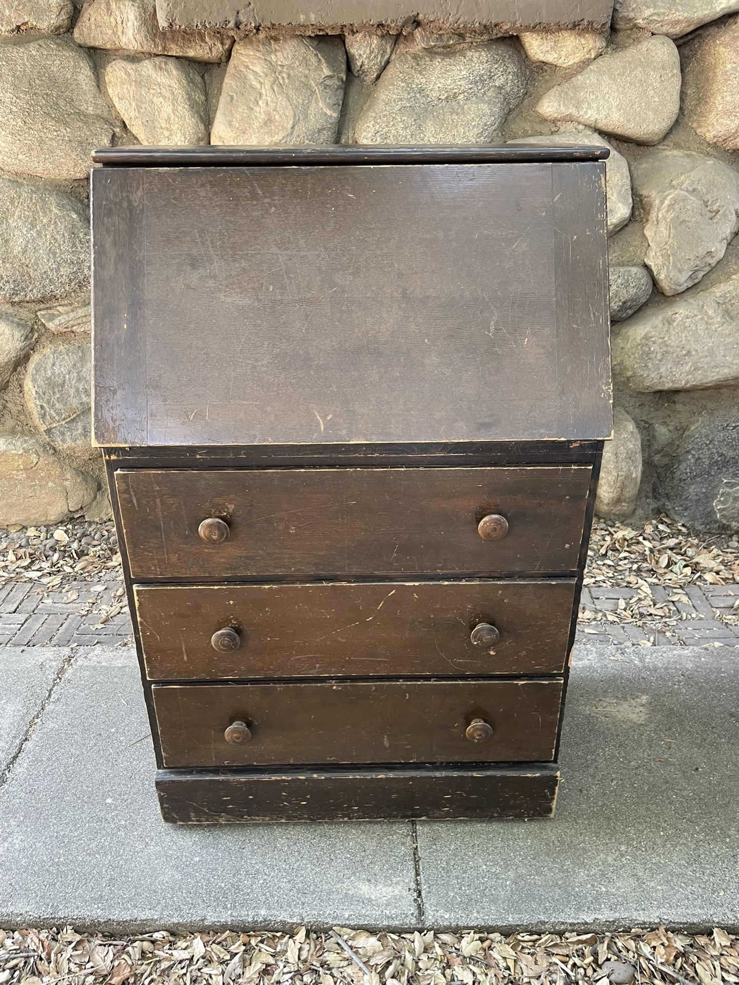 Antique dresser/desk