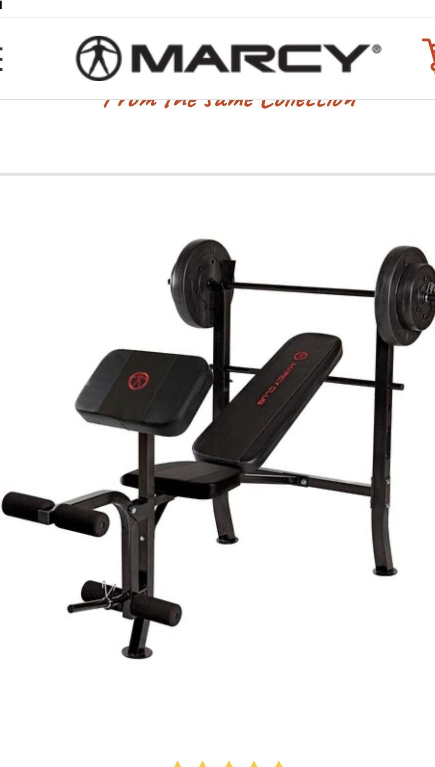 Bench Press Table Doesn’t include any weights