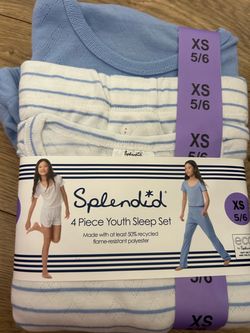 Splendid 4 Piece Youth Sleep Set XS 5/6