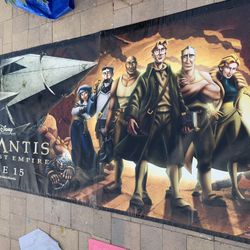 Disney ATLANIS WallPoster/Tapestry