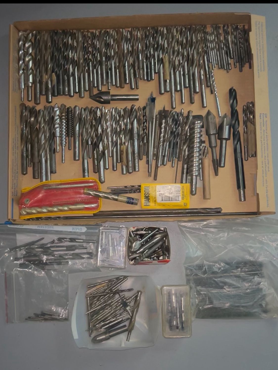 Hundreds Of Dollars in New Drill Bits