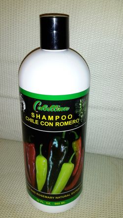 Cabellina Shampoo Chile Con Romero Has Pepper and Rosemary Exstracts