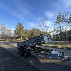 Dump Trailer 7x14 14k GVWR 