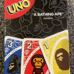 Uno x “A Bathing Ape” Card Game “Special Edition”