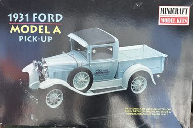 1931 FORD MODEL A PICK-UP MINICRAFT MODEL KITS