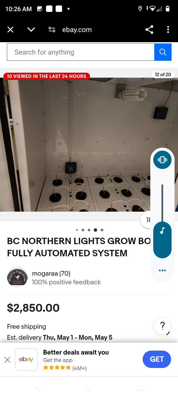 BC Northern Lights Grow Box Fully Automated System This Grow Box Is Still In Good Working Condition This Is A Killer Deal I'm Asking $500 Best OfferI'
