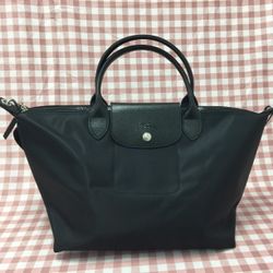 Longchamp Le Pliage Neo Tote Bag size  Large Black