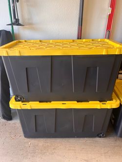 Storage black TOTES 70 gallon