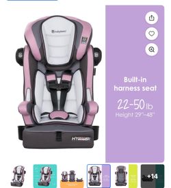Baby trend pink Car seat