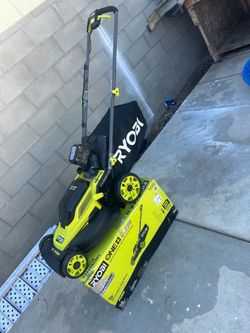 Shop RYOBI ONE+ HP 18V Brushless 16 in. Cordless Battery Walk Behind Push Lawn Mower with (2) 4.0 Ah Batteries and (1) Charger Questions & Answers (26