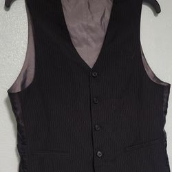 Black Dress Vest