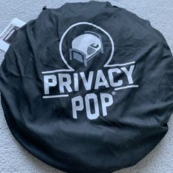 Privacy Pop Bed Tent - Full Size In Black