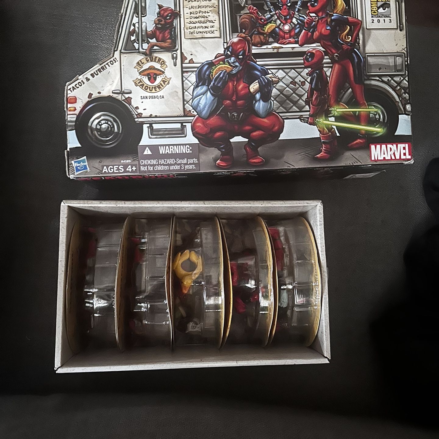 2013 SAN DIEGO COMIC CON MARVEL UNIVERSE DEADPOOL CORPS 6-PACK