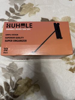 HUHOLE Gridwall Hooks 10 Inch, 32PC Display Hooks