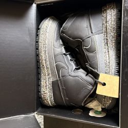  NIKE AIR FORCE 1 CRATER BOOT – BLACK
