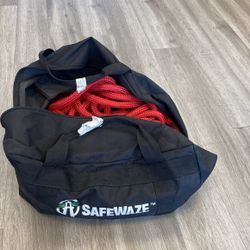 SAFEWAZE 4-Person Portable Horizontal Rope Lifeline Kit