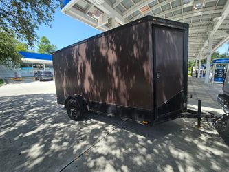 Used Trailer 6x14 "2022" one owner, pulls Great no leaks 6ft height interior clean documentation in hand ✋️ READ DESCRIPTION FIRST, LEA PRIMERO.