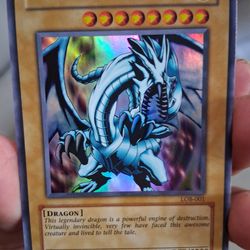 LOB Yugioh excellent condition
