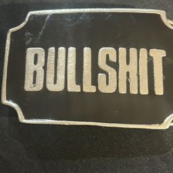 RARE!!! VINTAGE RETRO  TWO TONE BELT BUCKLE 