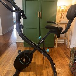 MERACH Folding Exercise Bike – Excellent Condition – $90