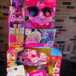 Barbie Hot Wheels Bundle Set 