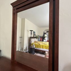 Priced To Sell! Dresser With Mirror And 7 Drawers.