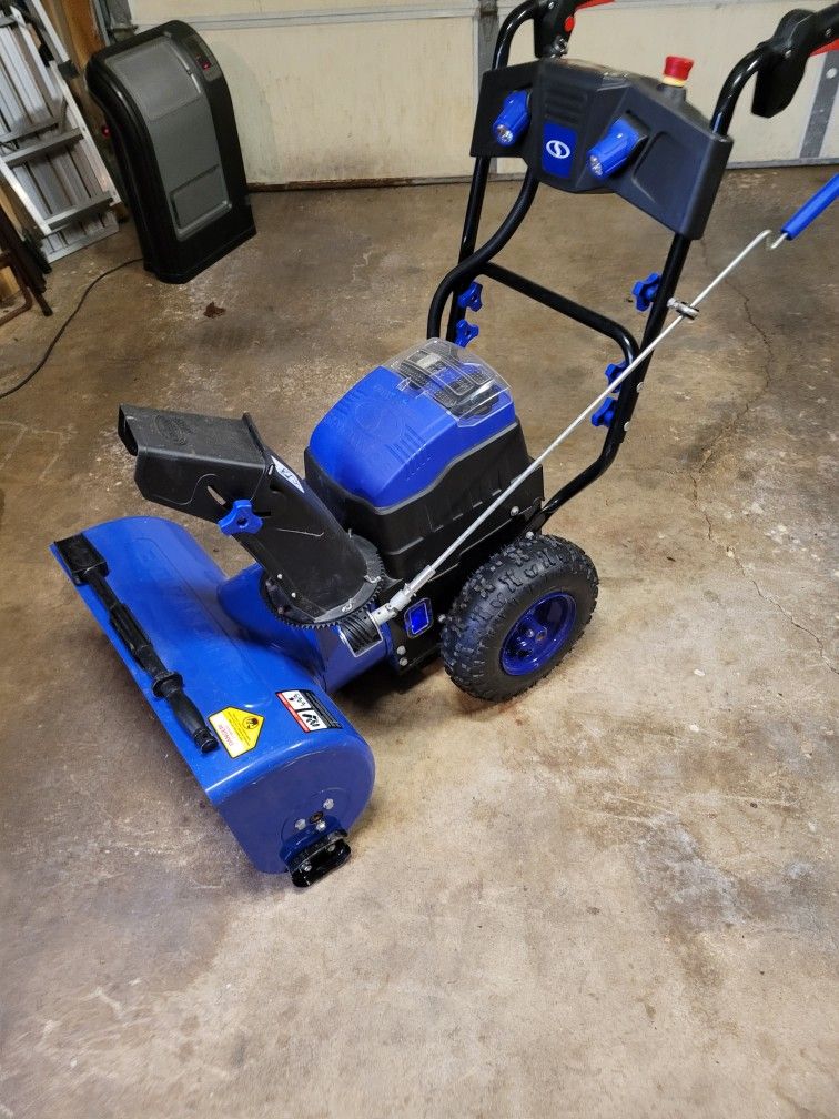 Snow Joe 2 Stage 80V Electric Snow Blower