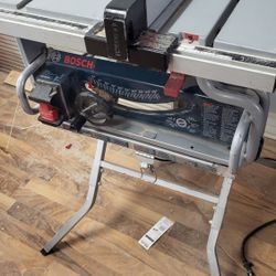 Bosch Table Saw With Stand