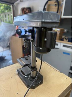Central Machinery 5-speed benchtop drill press