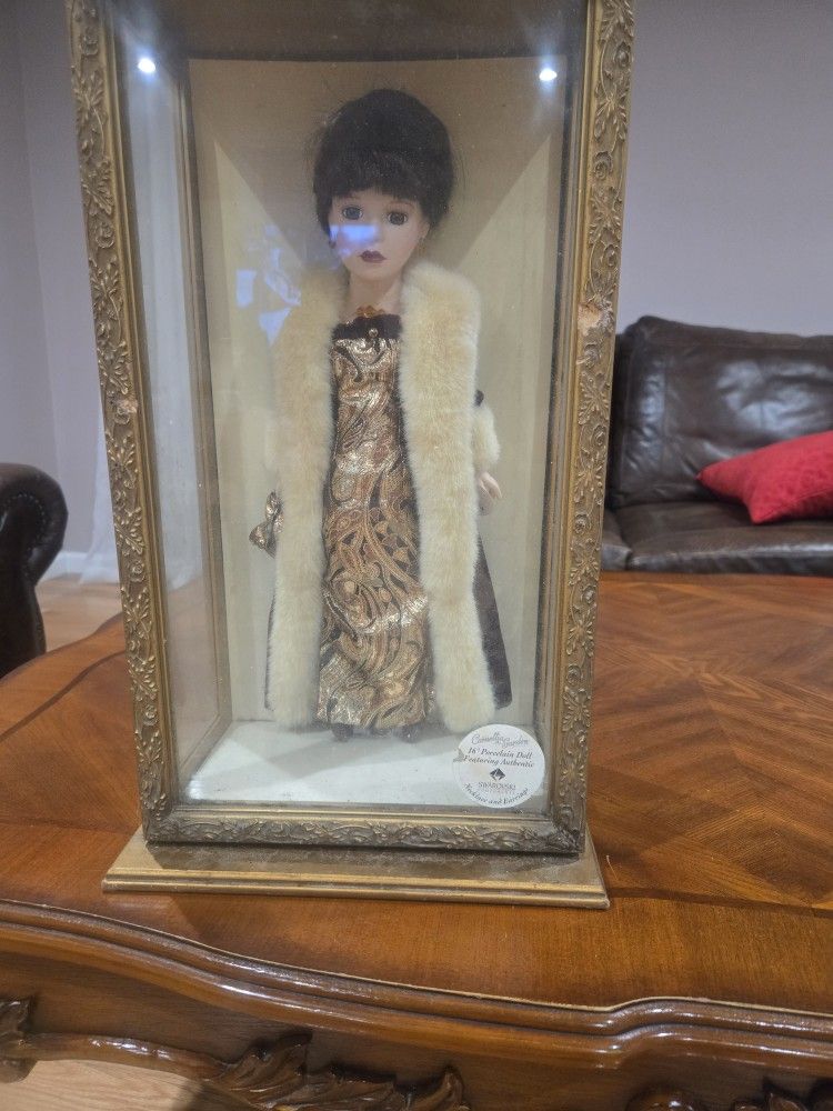 Camellia Garden Doll With Swarovski Components