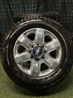 2023 Chevy Silverado LTZ 2500 8 Lug 20 Inch OEM Wheels